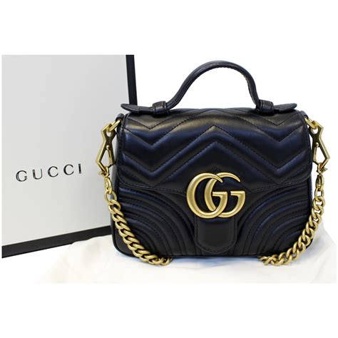 gucci marmont top handle replica|gucci marmont shoulder bag.